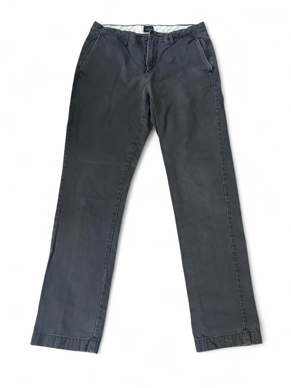 J. Crew Men's Straight-Leg Jeans - Charcoal Black